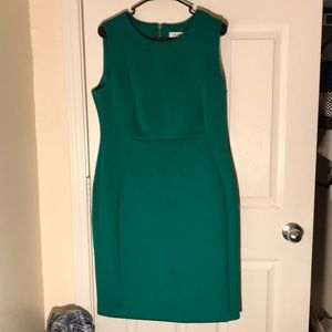 Calvin Klein green dress
